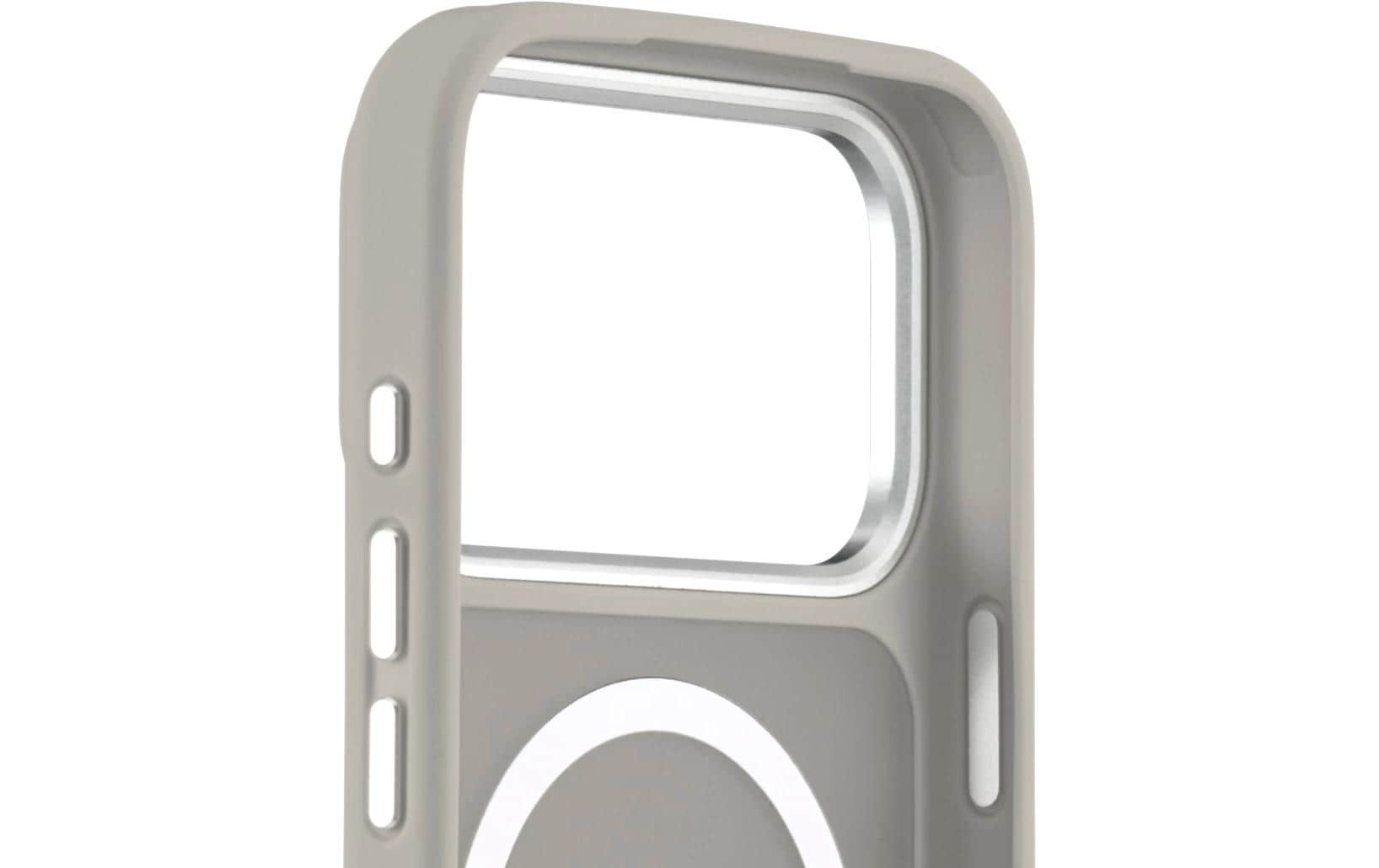White Diamonds Cover Hybrid – Rückcover – für Apple iPhone 17 Pro Max, PC, Sand
