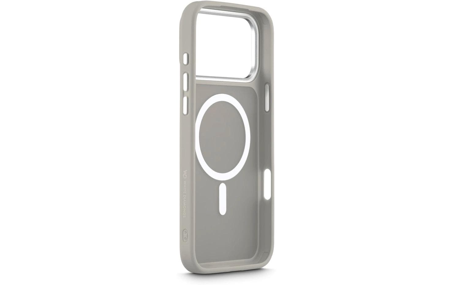 White Diamonds Cover Hybrid – Rückcover – für Apple iPhone 17 Pro Max, PC, Sand