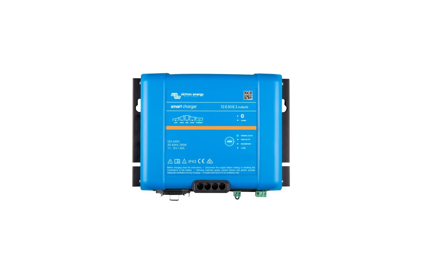 Victron Smart IP43 Batterieladegerät 12 V 50 A – LiFePO4-kompatibel, Erhaltungsladung, IP43 – für Lastwagen