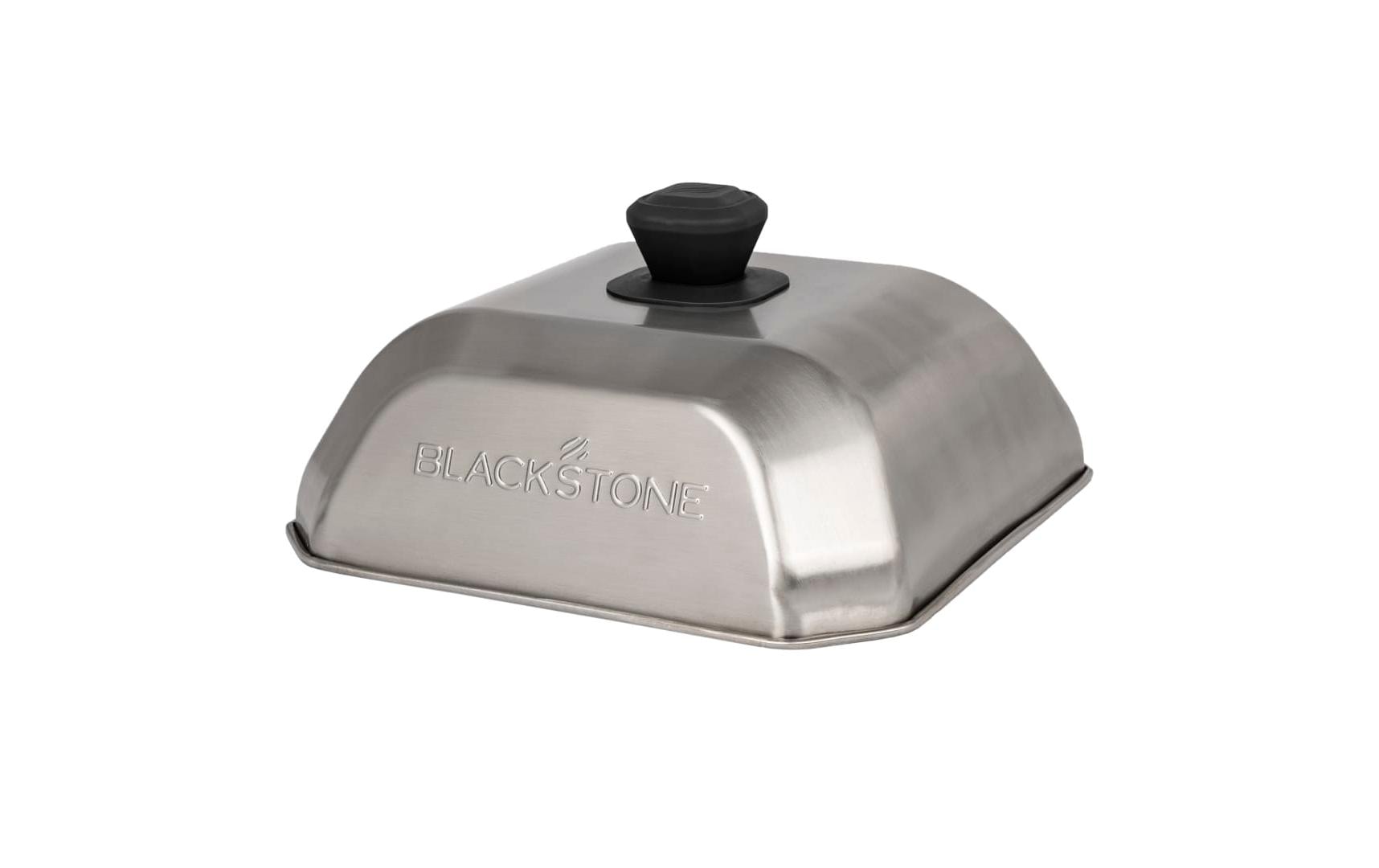 Blackstone 5555EU – Abdeckhaube 25,4 × 12,7 × 25,4 cm, Edelstahl, Schwarz/Silber