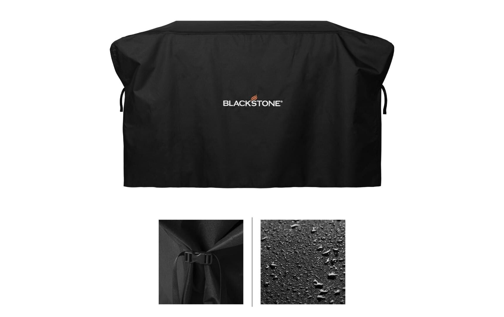 Blackstone Grillhaubenabdeckung – 175,2 × 66 × 90,2 cm, Schwarz – für Grills