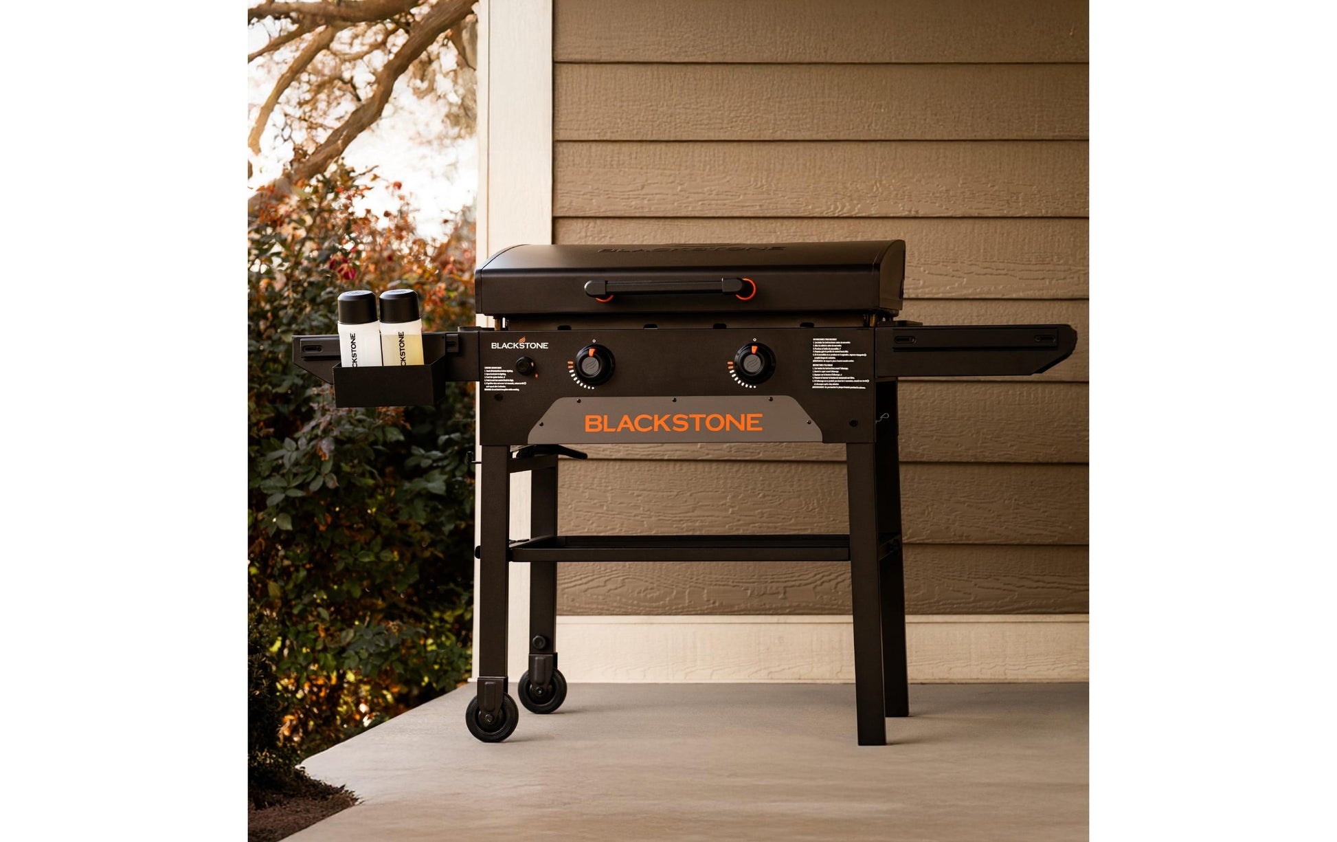 Blackstone Gasgrill 2287DK – 2 Brenner, 134 cm breit – Schwarz/Orange