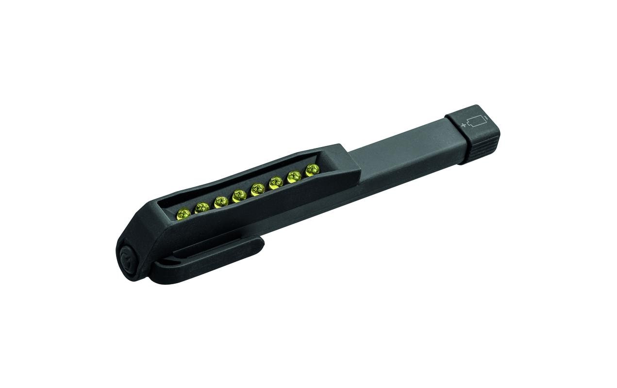 Steffen Taschenlampe Pen 90 – 80 lm, 10 m, IPX4, Batteriebetrieb 3× AAA – Schwarz
