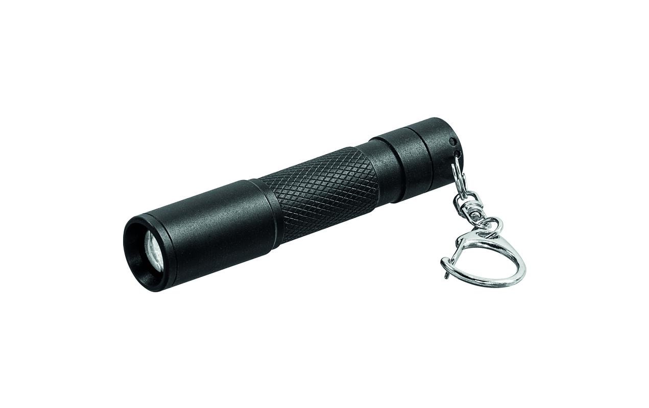 Steffen Taschenlampe Key 70 – 70 lm, 35 m, IPX4, 2 Stufen – Schwarz