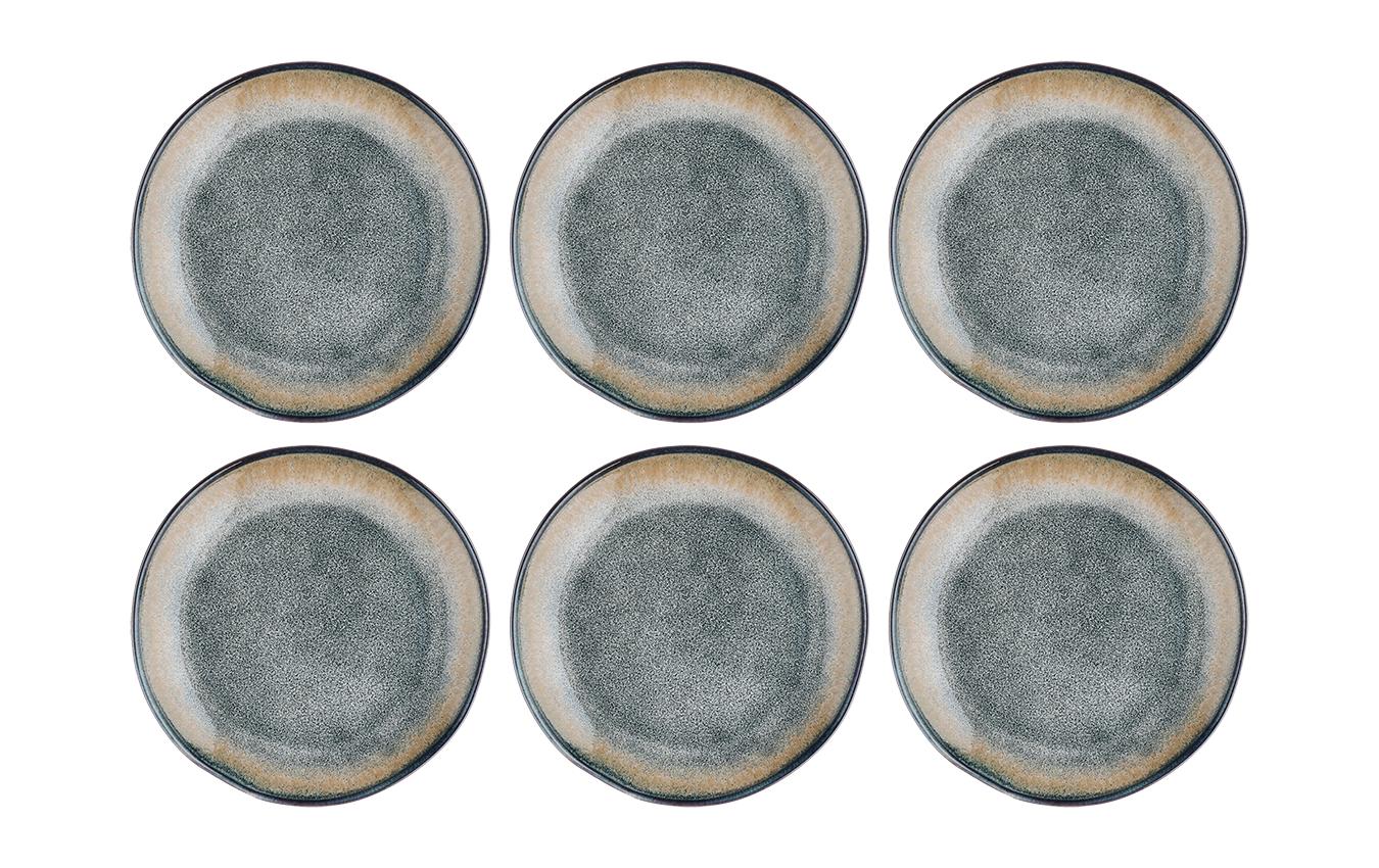 Björn GENESIS Speiseteller – Ø 20,5 cm, Keramik, Grau