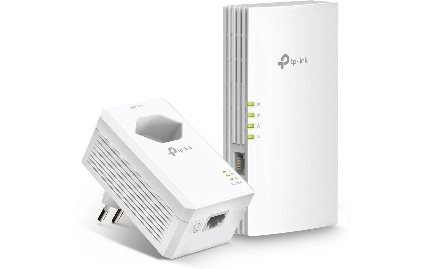 TP-Link TL-WPA7818 – Powerline-Kit AV1000, Gigabit Ethernet, Wi-Fi 6 (AX1500)