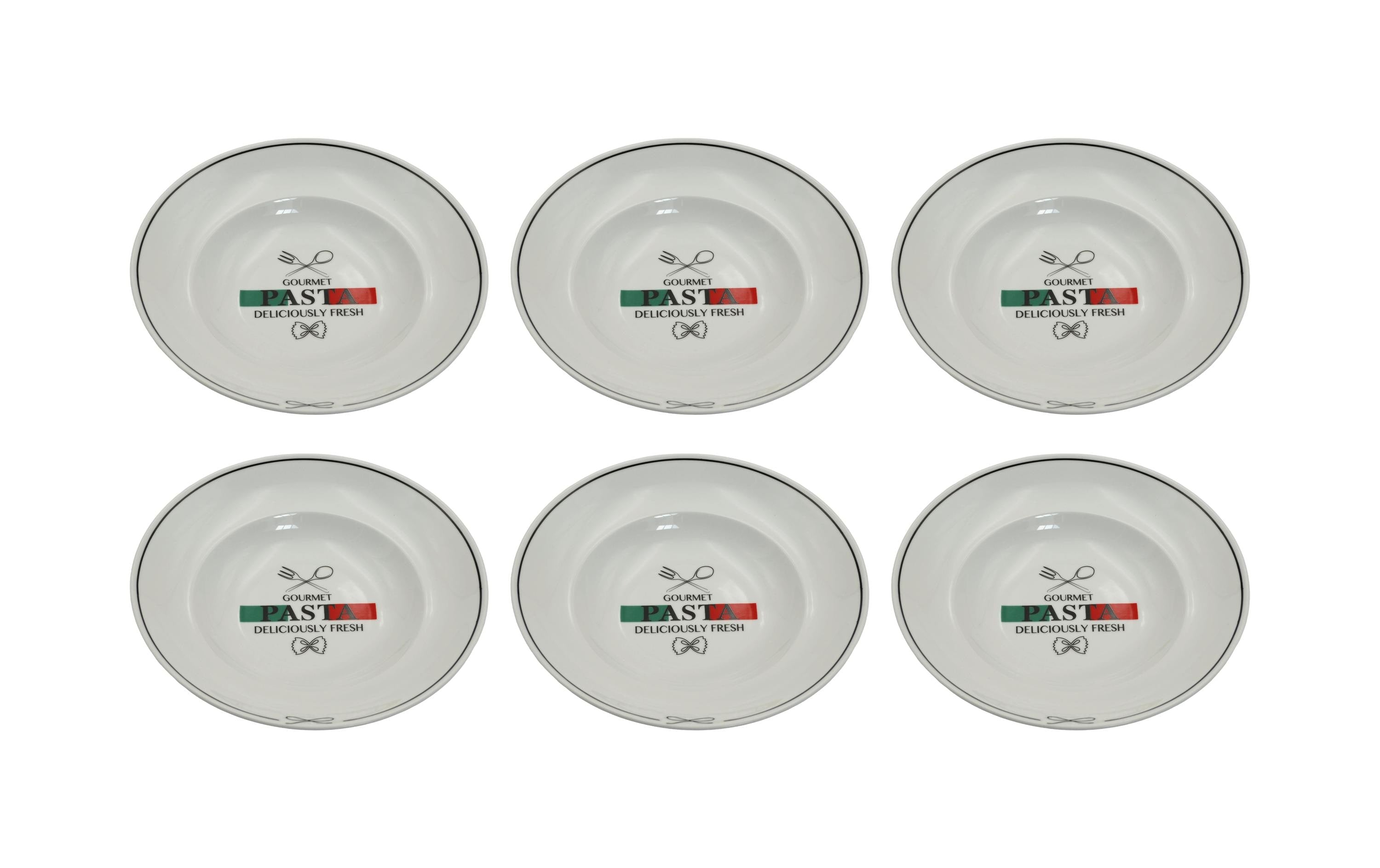 Mäser Pastateller Pasta Gourmet – Ø 27 cm, Porzellan, Weiss, spülmaschinenfest, mikrowellengeeignet