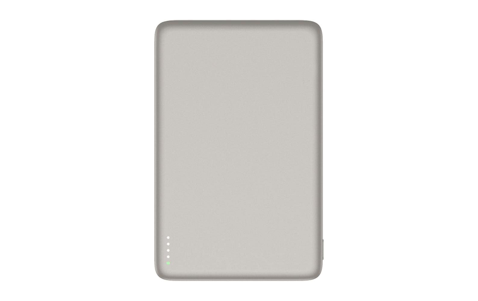 Valenta MagSafe Powerbank 5'000 mAh – 5 W PD, 15 W MagSafe, 1× USB-C, silber