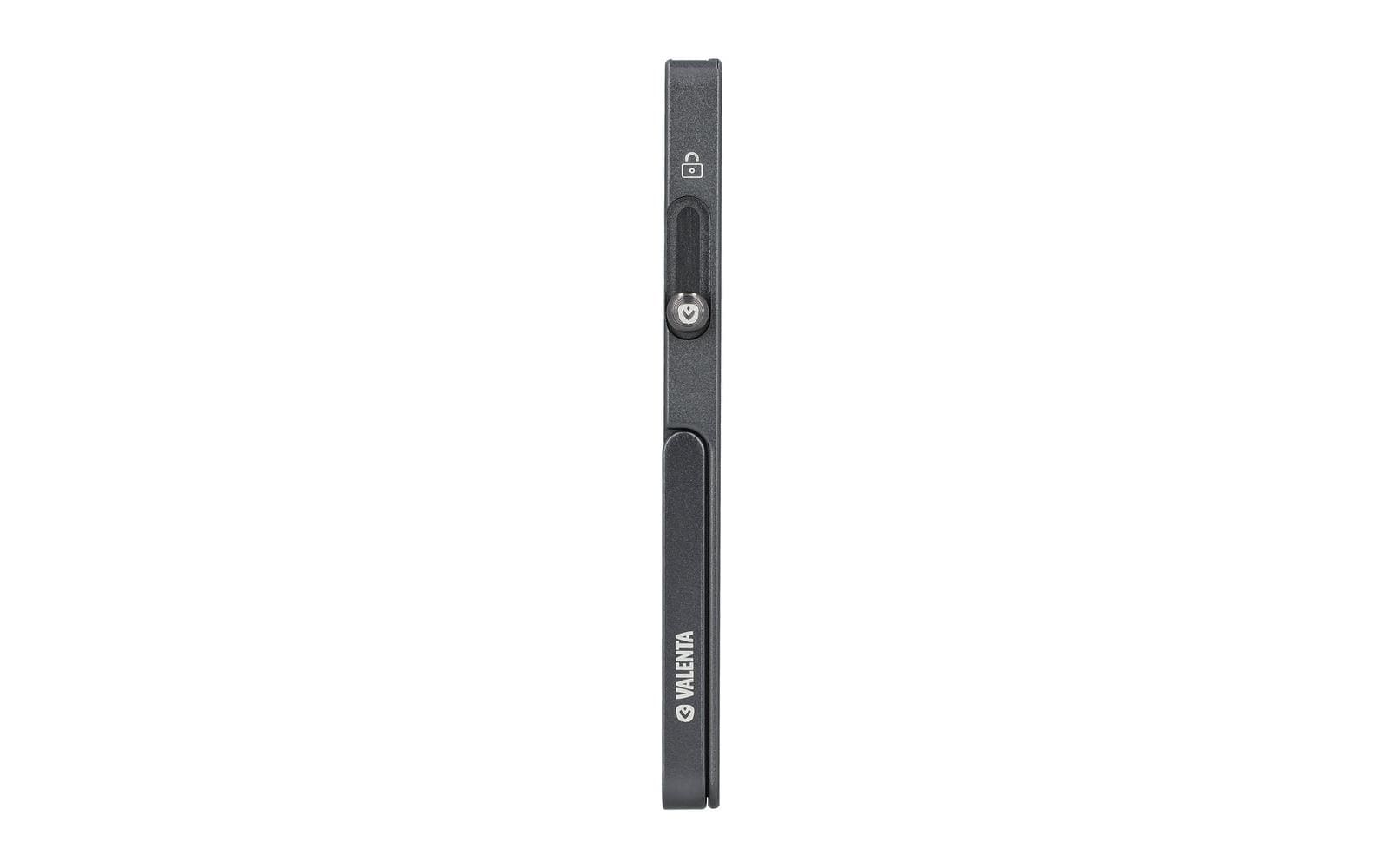 Valenta Halterung – für MagSafe, 100 × 70 × 7,1 mm, Aluminium, schwarz