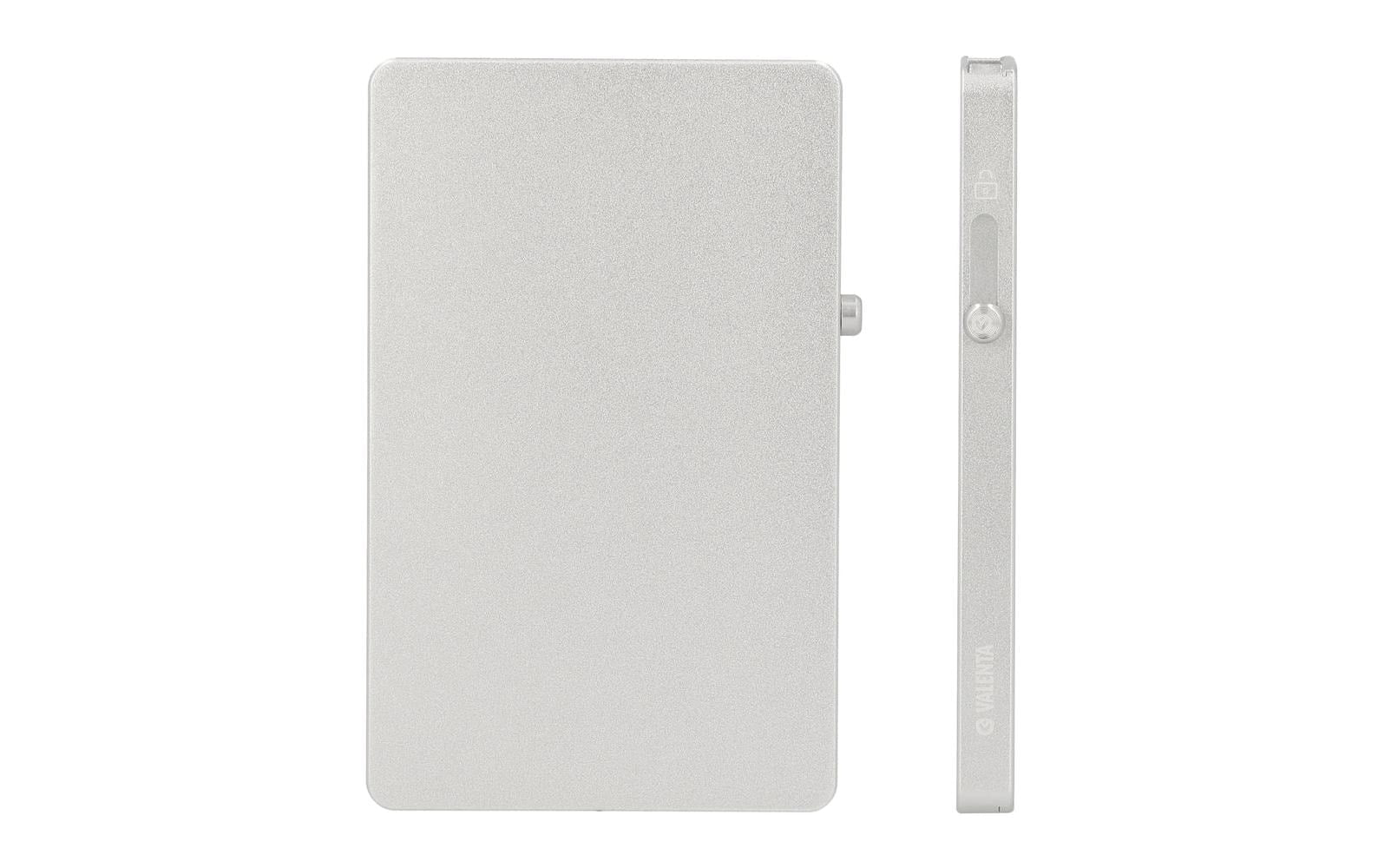 Valenta Halterung – für MagSafe, 100 × 66 × 7,1 mm, Aluminium, Silber