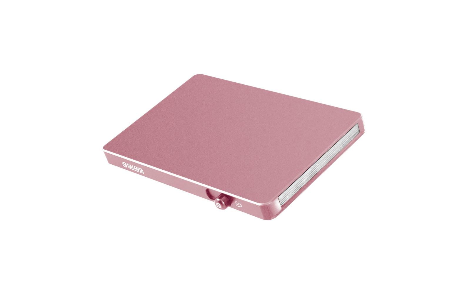 Valenta Halterung – für MagSafe, 67 × 100 × 9,5 mm, Aluminium, rosa