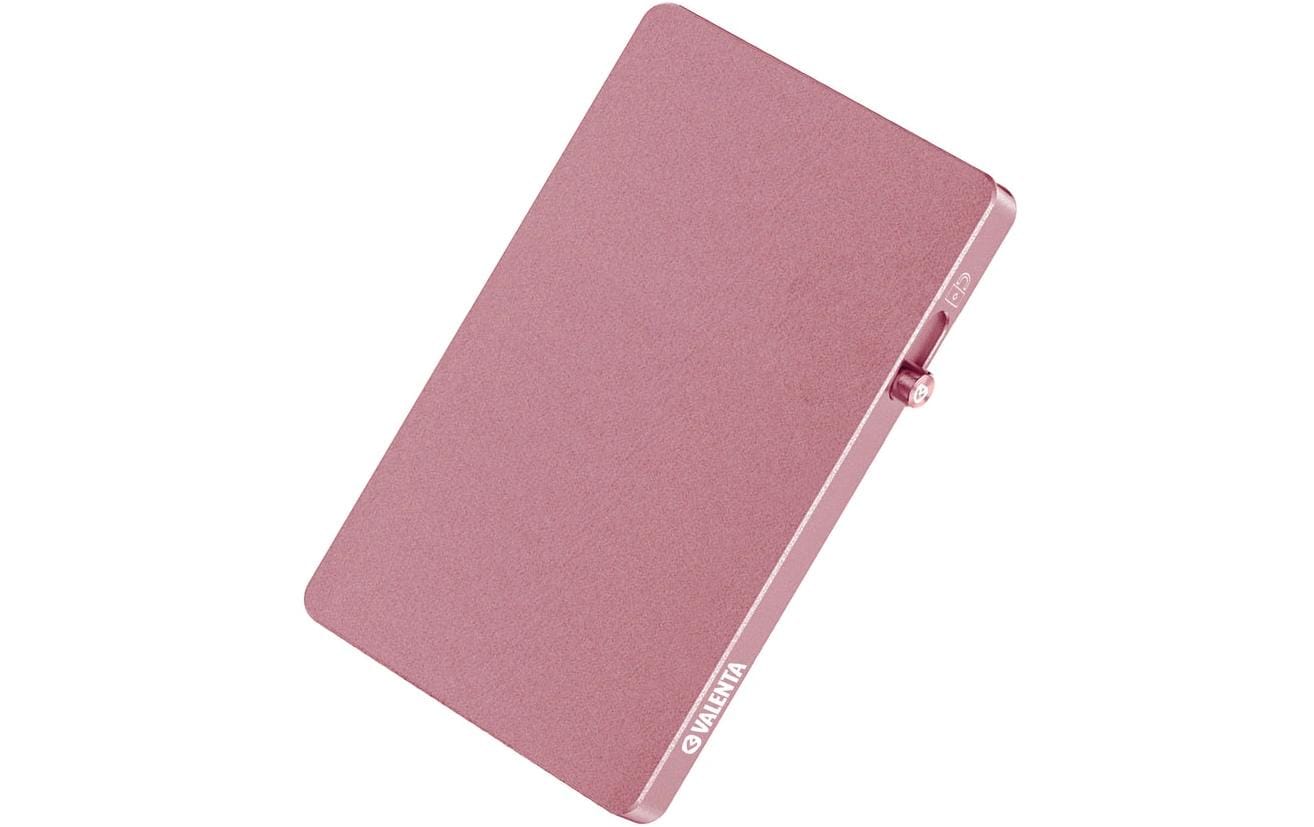 Valenta Halterung – für MagSafe, 67 × 100 × 9,5 mm, Aluminium, rosa