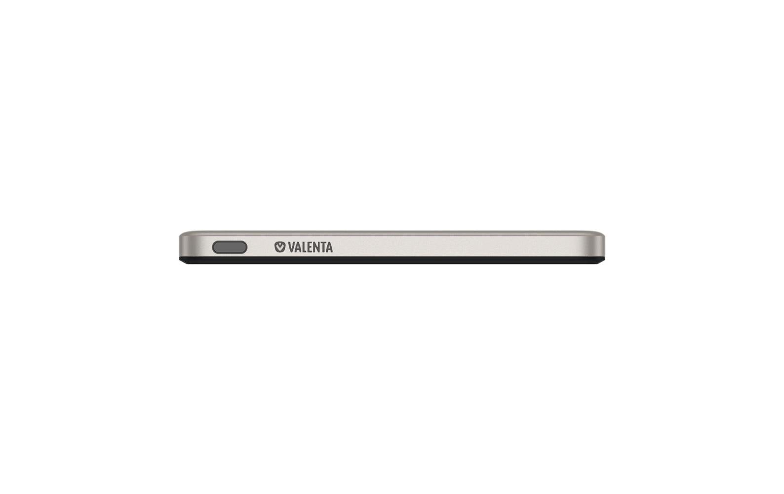 Valenta MagSafe Powerbank 5'000 mAh – 5 W PD, 15 W MagSafe, 1× USB-C, silber