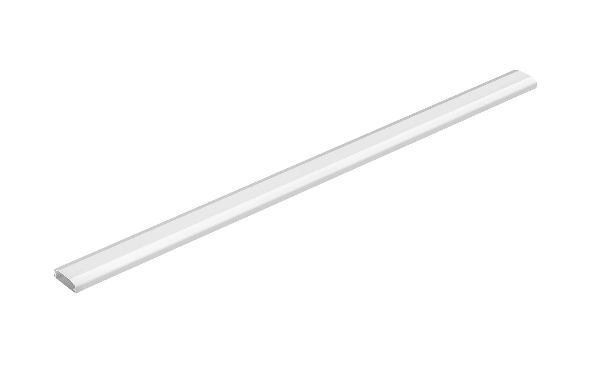 Puremounts Wandkanal – 60 mm – 1 m – Aluminium – Weiss, selbstklebend