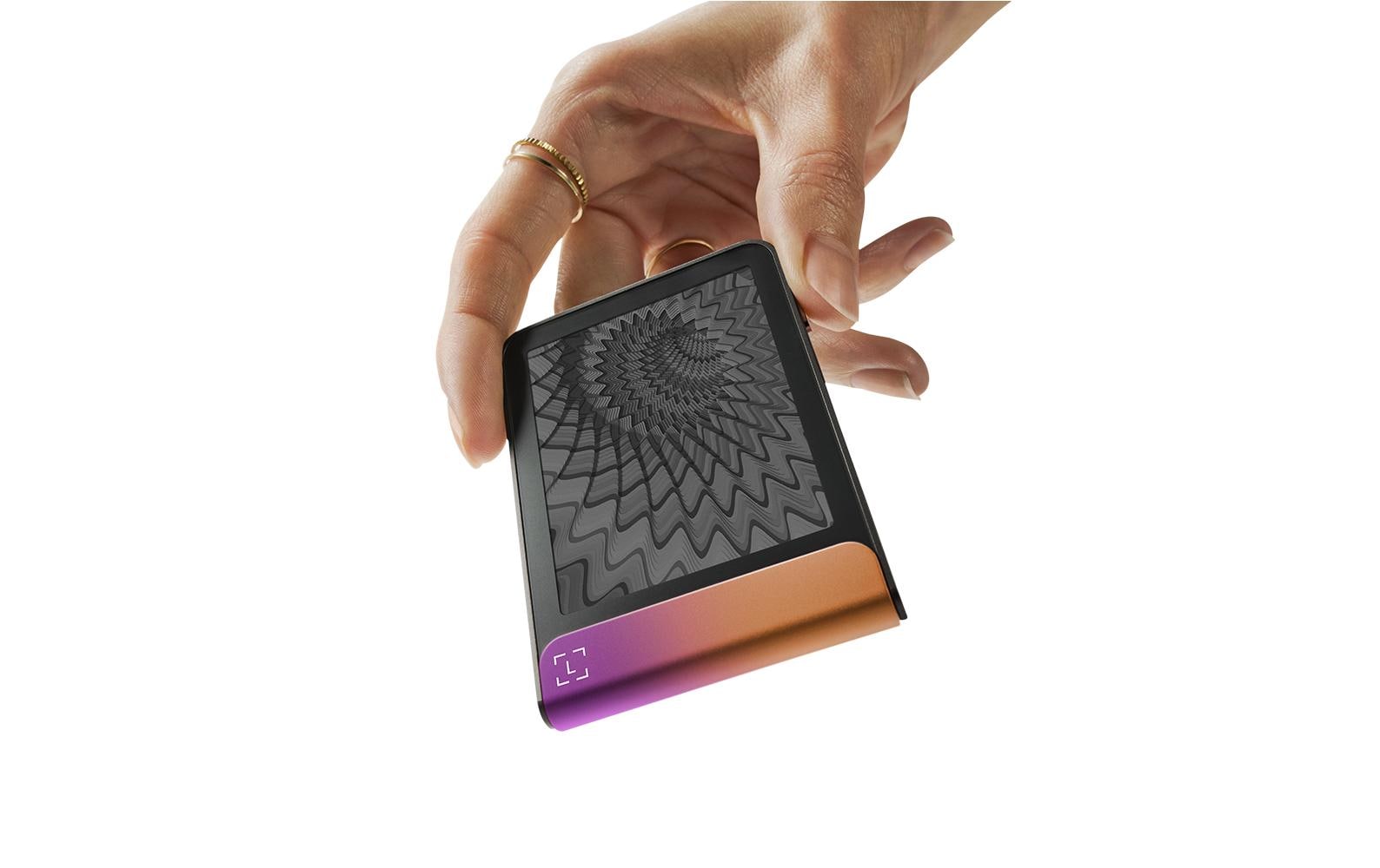 Ledger Flex Ferro Fuchsia Speichergerät – USB‑C, inkl. Recovery Key, für Android