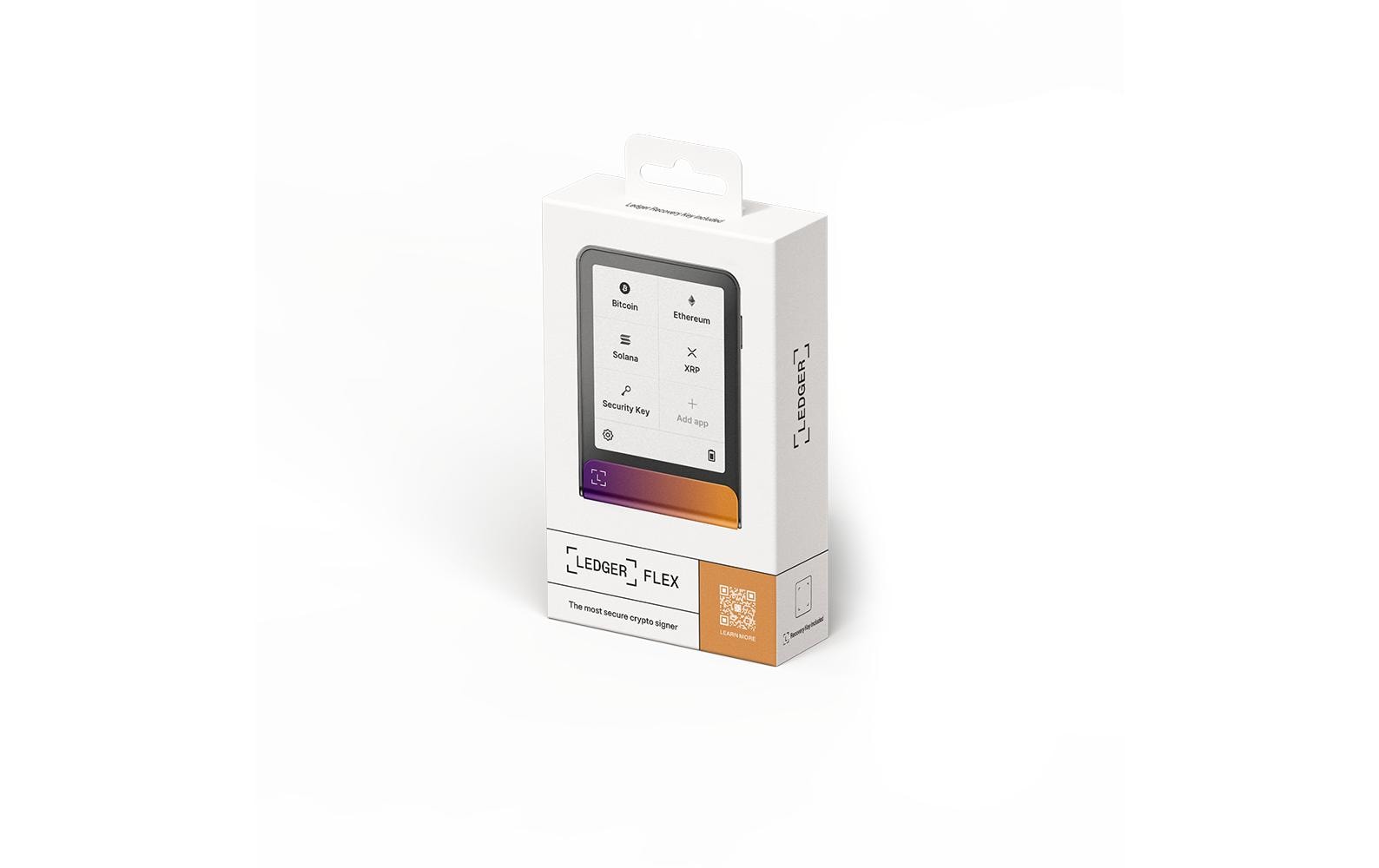Ledger Flex Ferro Fuchsia Speichergerät – USB‑C, inkl. Recovery Key, für Android