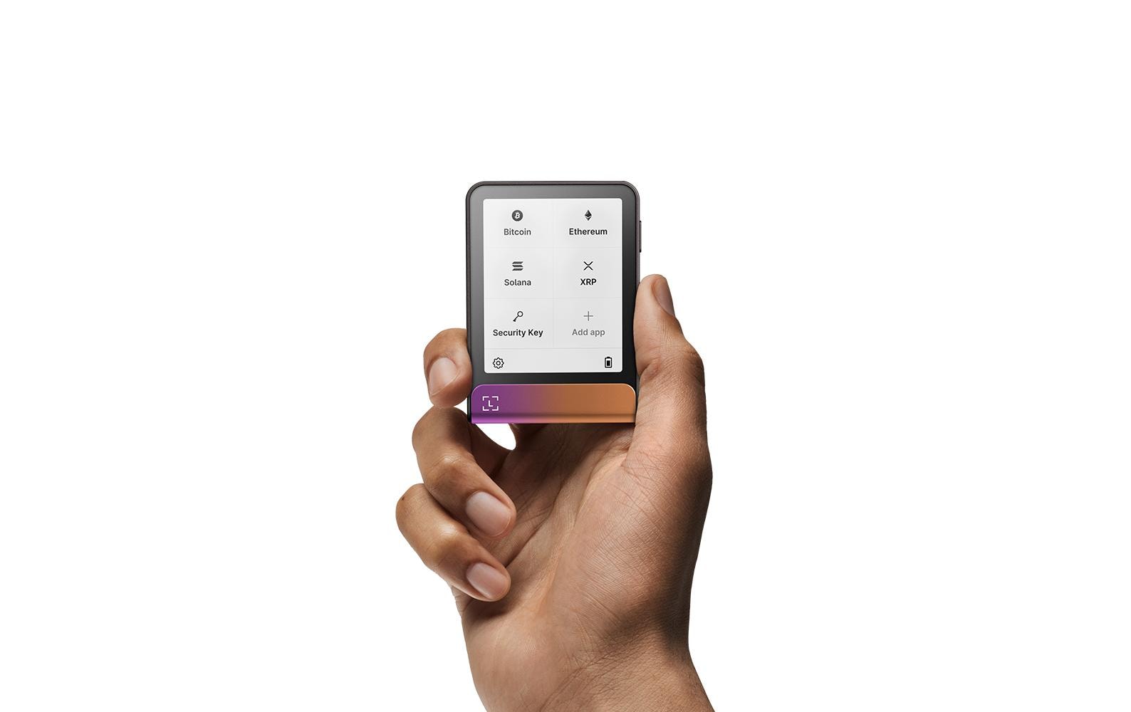 Ledger Flex Ferro Fuchsia Speichergerät – USB‑C, inkl. Recovery Key, für Android