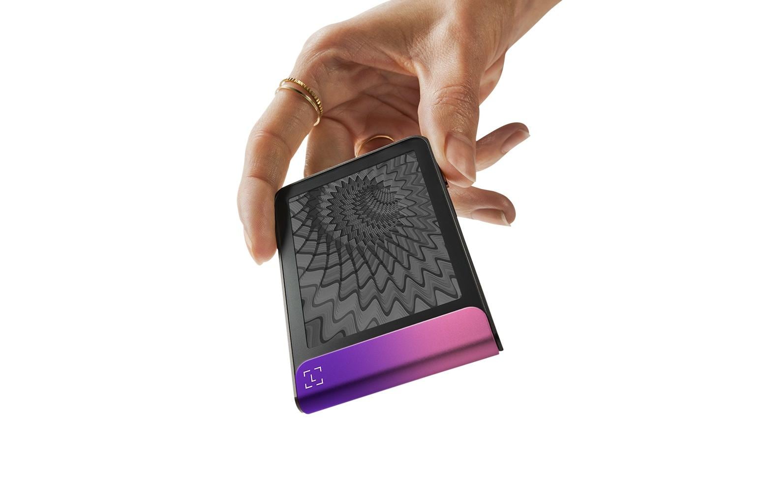 Ledger Flex Recovery Key Allgemeines Speichergerät – USB‑C, Magenta, Backup-Funktion, für Android