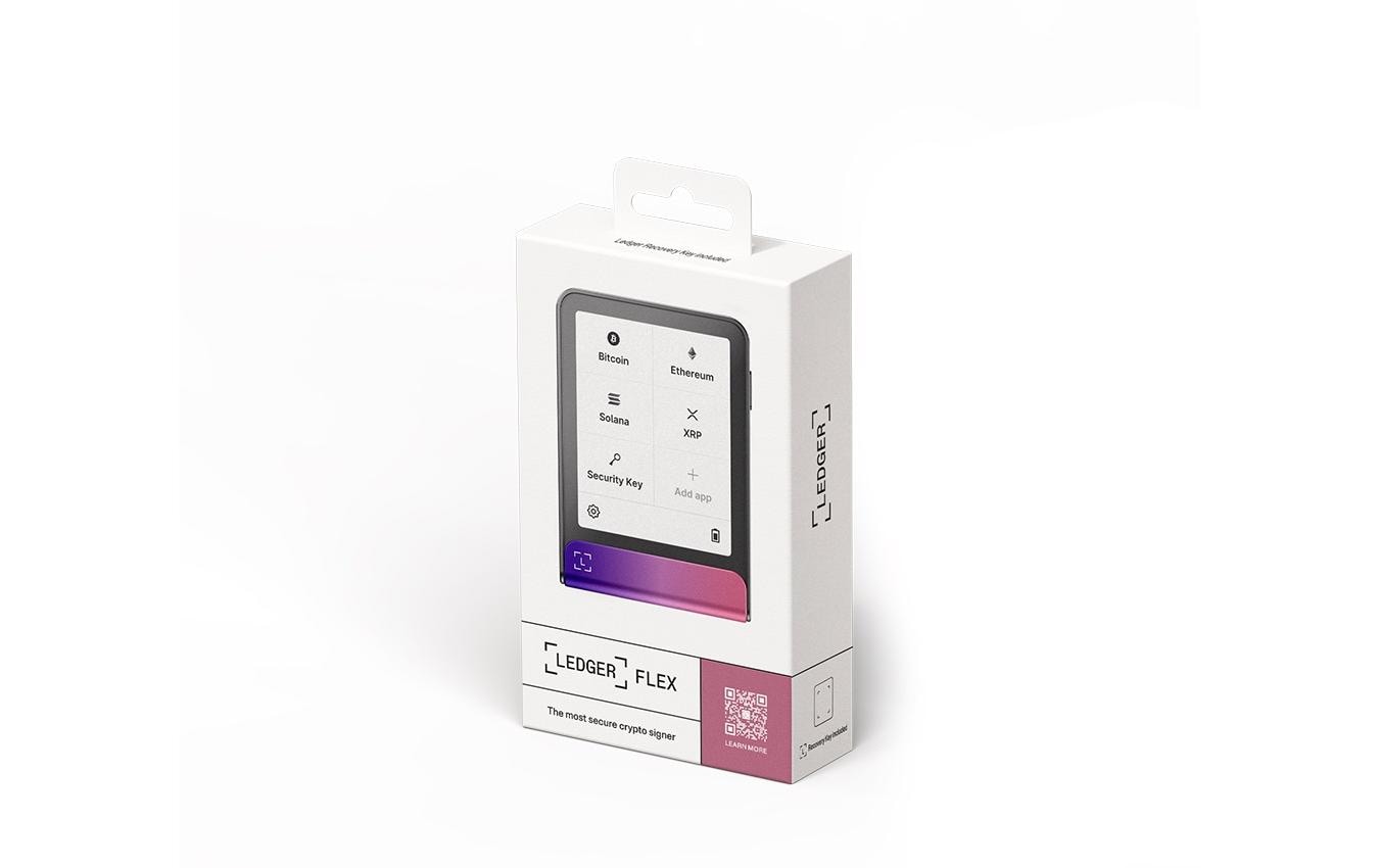 Ledger Flex Recovery Key Allgemeines Speichergerät – USB‑C, Magenta, Backup-Funktion, für Android