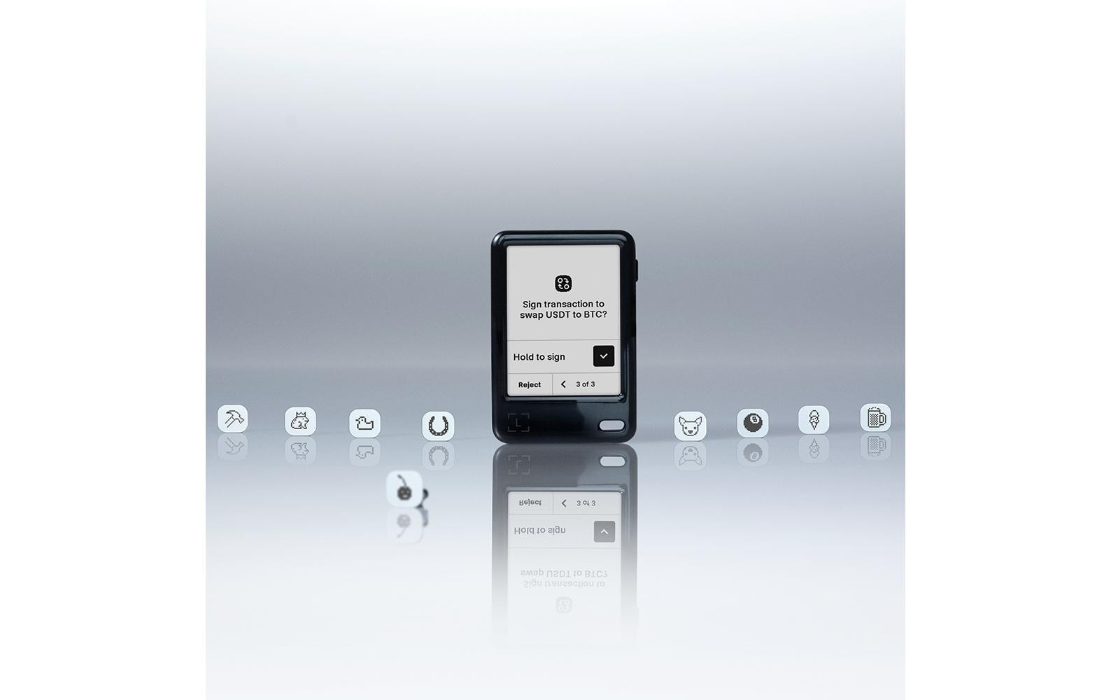 Ledger Nano Gen5 Speichergerät – Bluetooth, inkl. Recovery Key, für Android