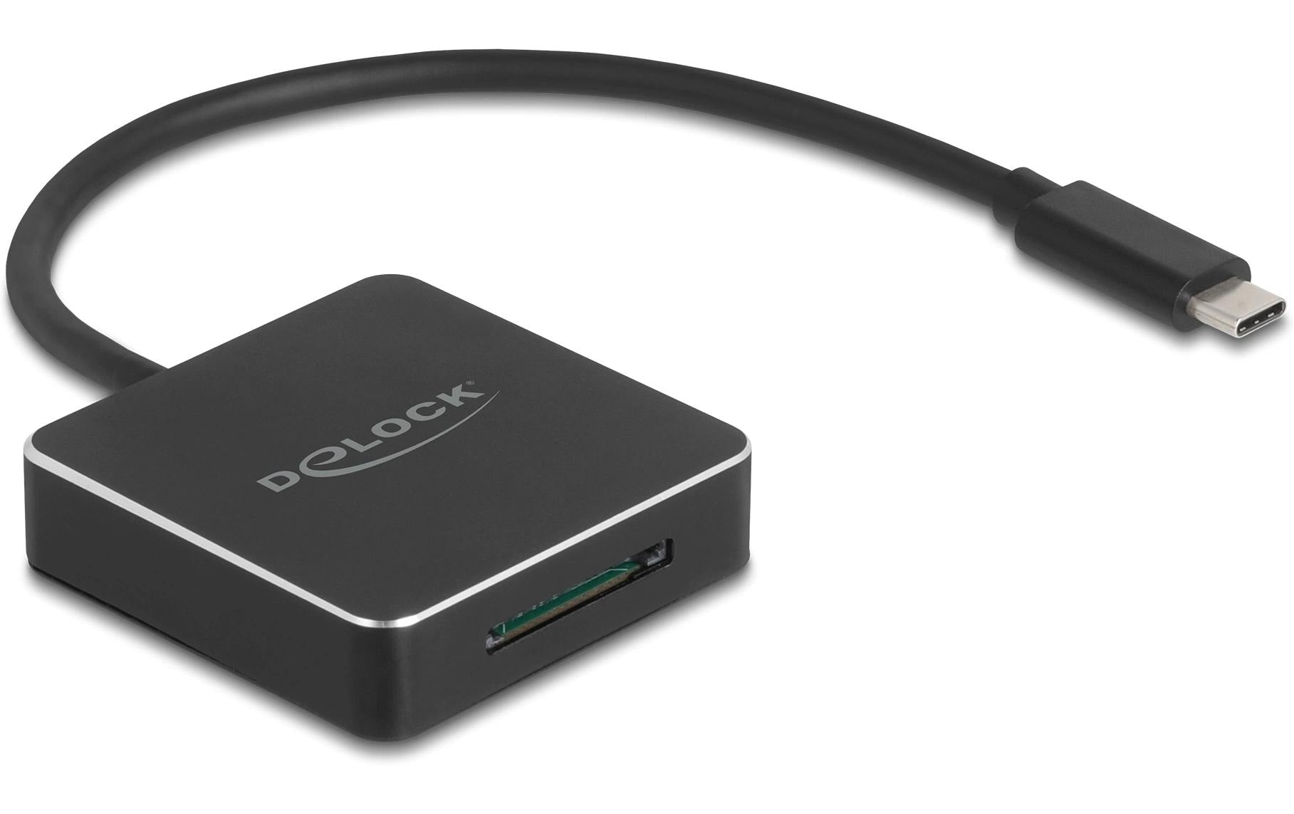 DeLOCK 91019 Kartenleser – SD/SDHC/SDXC (UHS‑I) – USB‑C 3.2 Gen 2, 10 Gbit/s