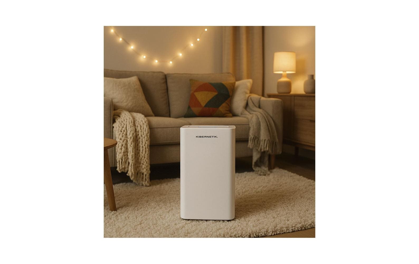 Kibernetik Luftentfeuchter M12 – 12 L/24 h, bis 25m², 3 L Tank, Hygrostat, WLAN, App-Steuerung
