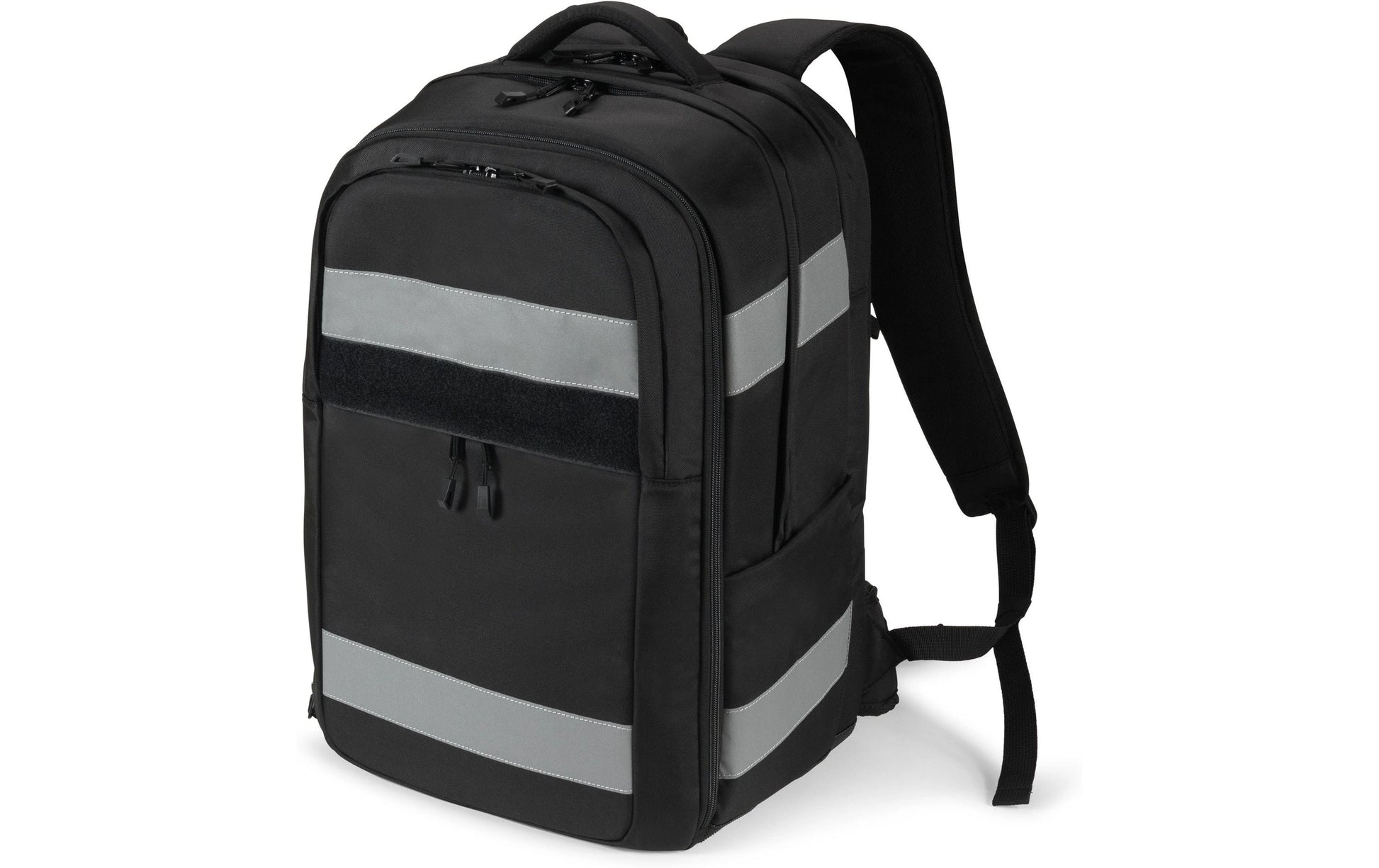DICOTA REFLECTIVE – Freizeit-Rucksack – 32–38 l, schwarz, reflektierend