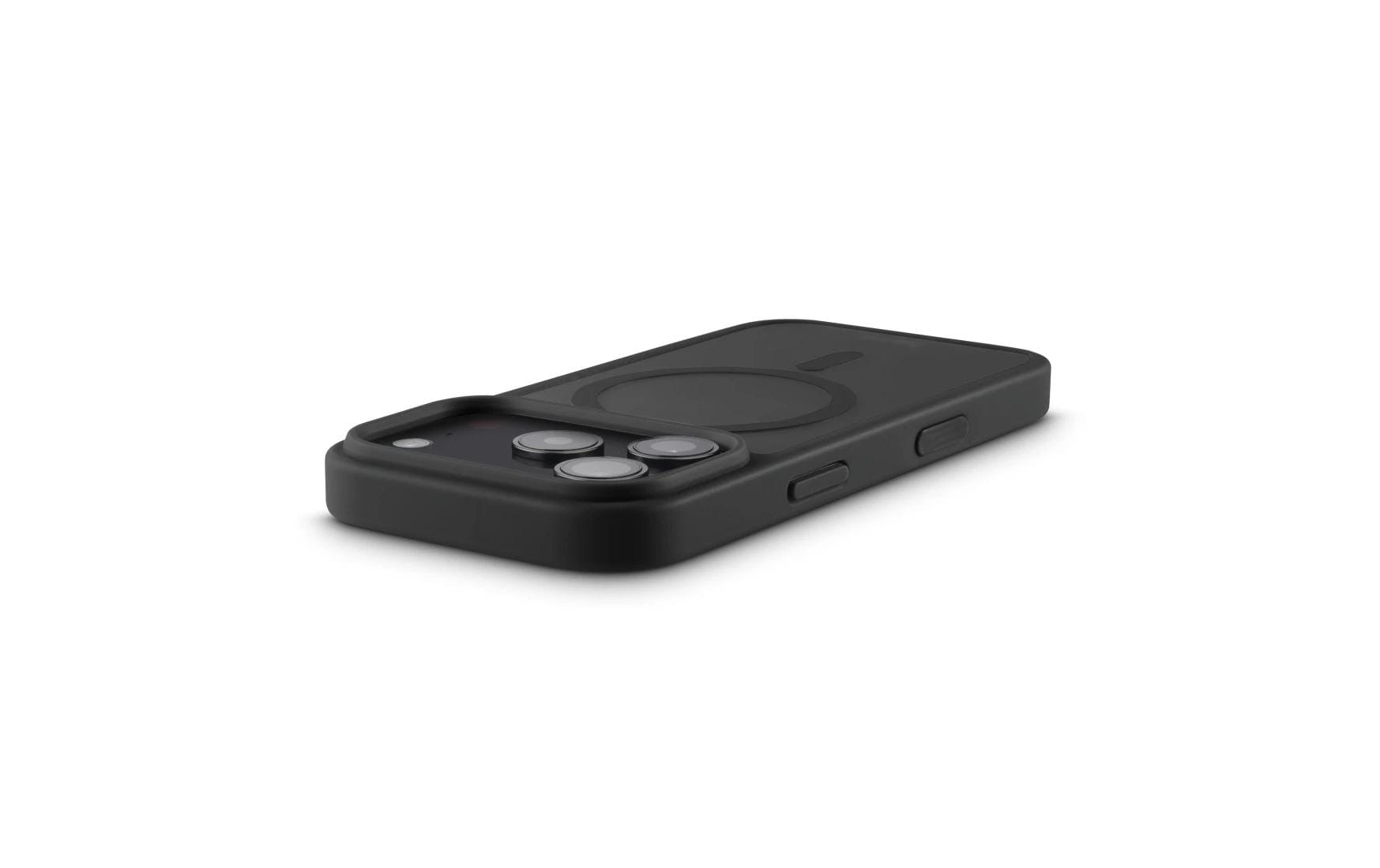 Hama Frame Protect – Backcover – für Apple iPhone 17 Pro – MagSafe, PC+TPU, schwarz/transparent