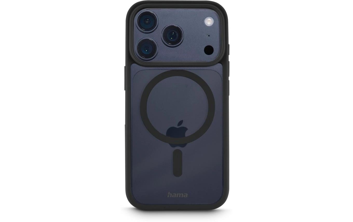 Hama Frame Protect – Backcover – für Apple iPhone 17 Pro – MagSafe, PC+TPU, schwarz/transparent