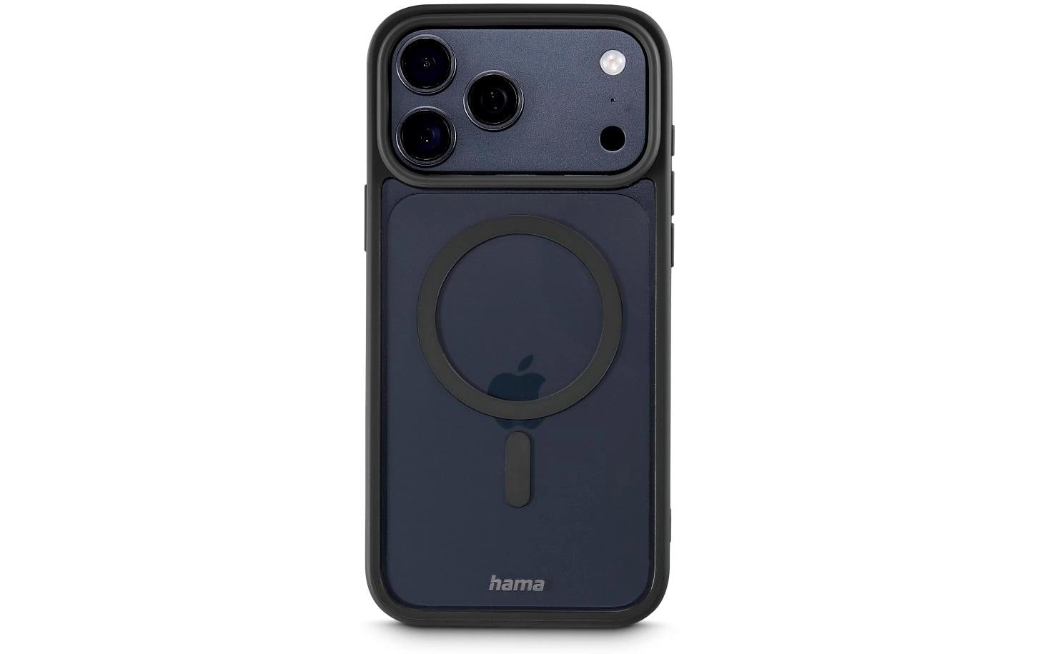 Hama Frame Protect Backcover – für Apple iPhone 17 Pro Max, MagSafe, PC+TPU, schwarz