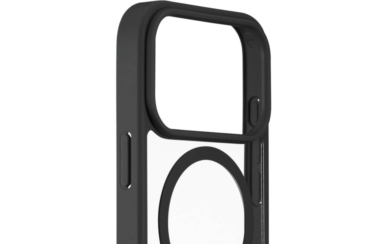 Hama Frame Protect – Backcover – für Apple iPhone 17 Pro – MagSafe, PC+TPU, schwarz/transparent