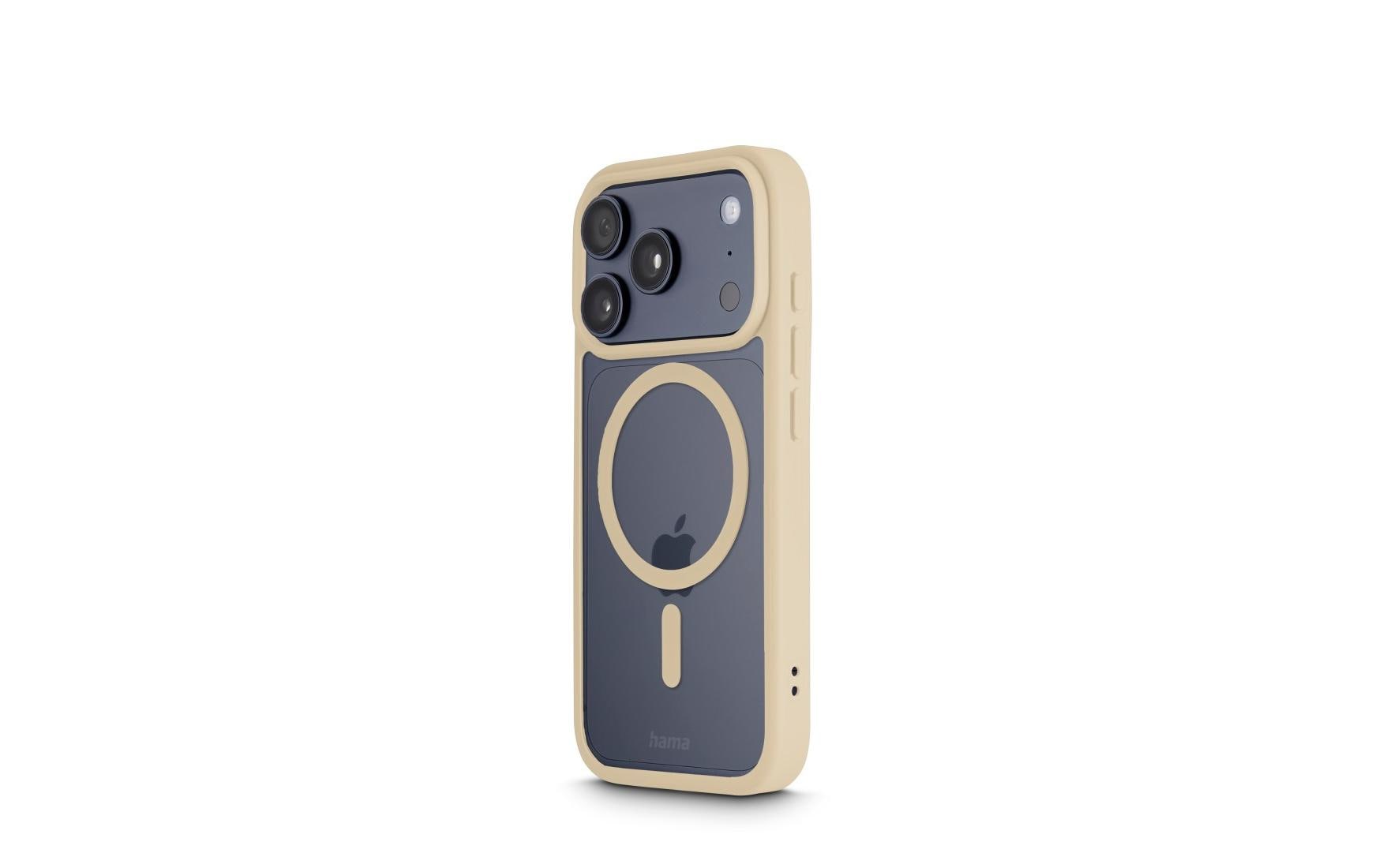Hama Frame Protect Backcover – für Apple iPhone 17 Pro, MagSafe, TPU, Transparent