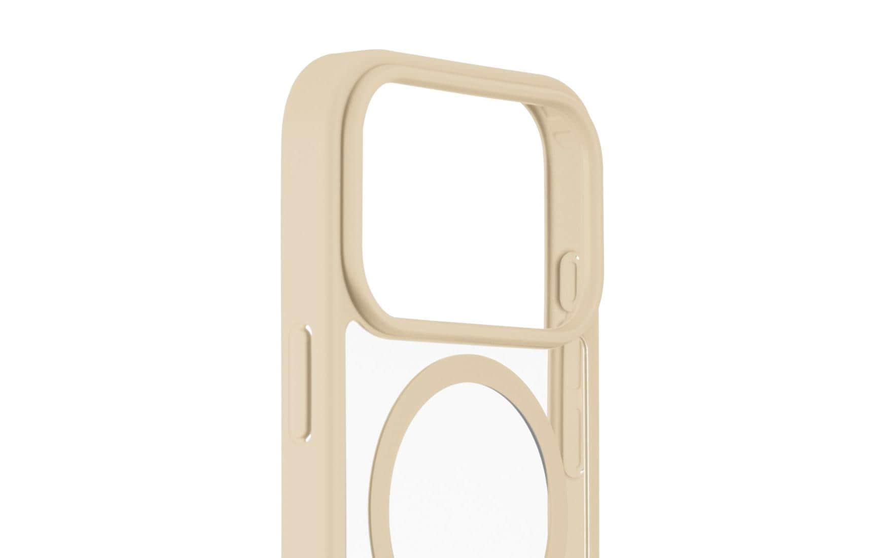 Hama Frame Protect Backcover – für Apple iPhone 17 Pro, MagSafe, TPU, Transparent