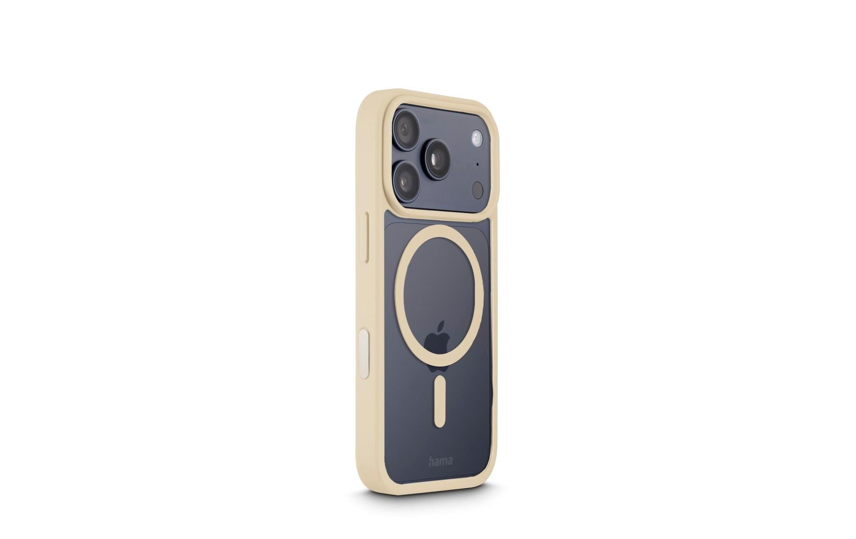 Hama Frame Protect Backcover – für Apple iPhone 17 Pro, MagSafe, TPU, Transparent