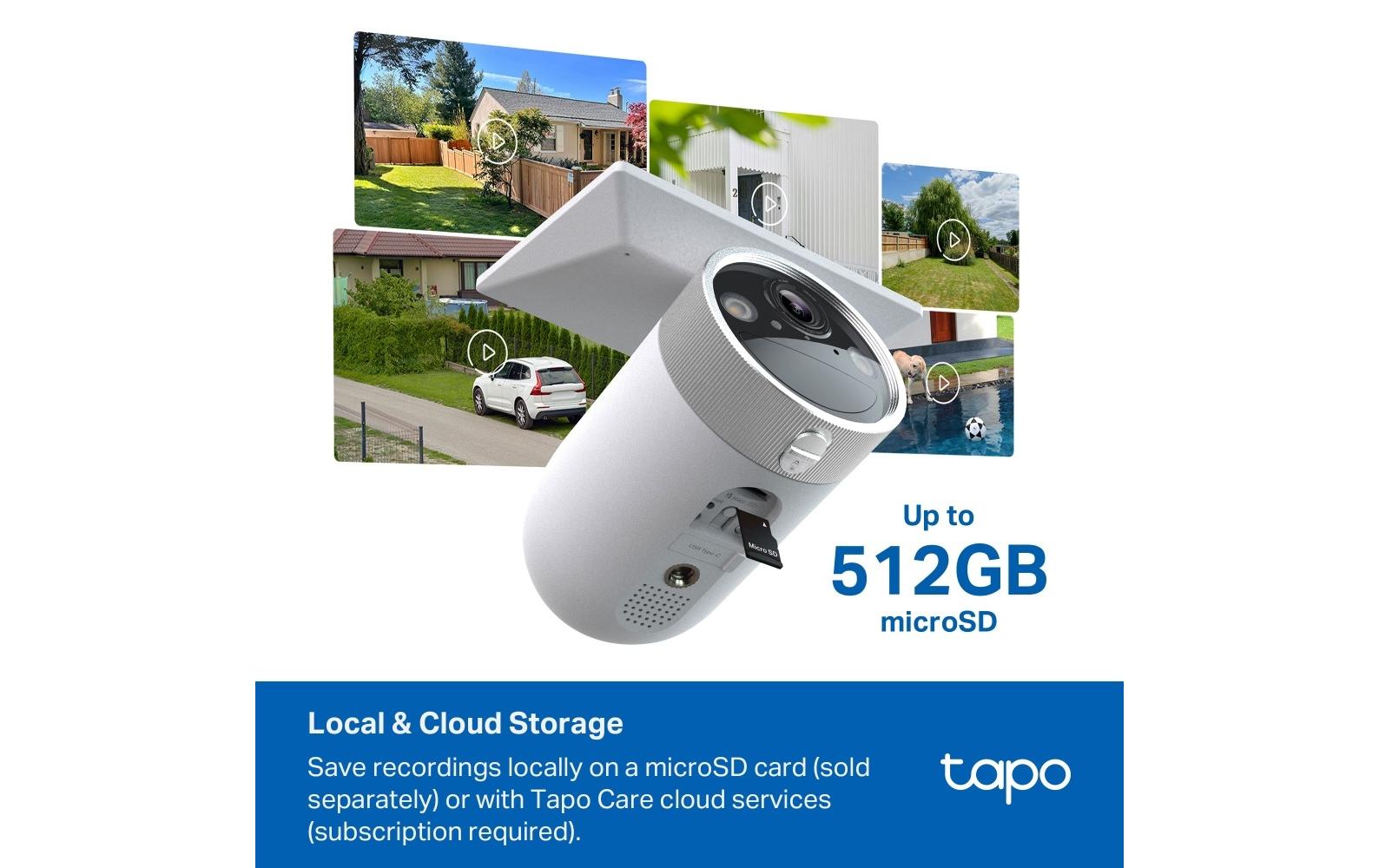 TP-Link Tapo C465 Bullet – 4K – 3,17 mm – WLAN – IP65