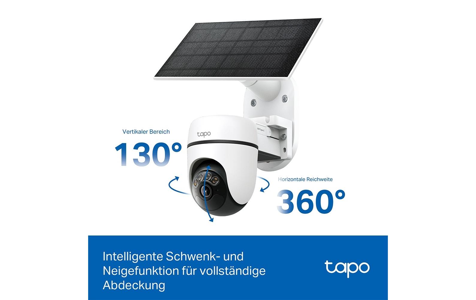 TP-Link Tapo C610 Netzwerkkamera – 3 MP, Reichweite 10 m, IP65, für Amazon Alexa, Weiss