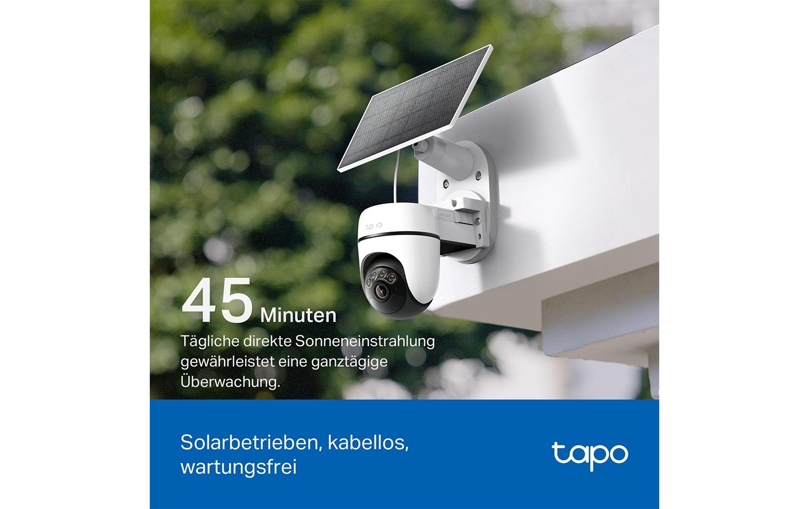 TP-Link Tapo C610 Netzwerkkamera – 3 MP, Reichweite 10 m, IP65, für Amazon Alexa, Weiss