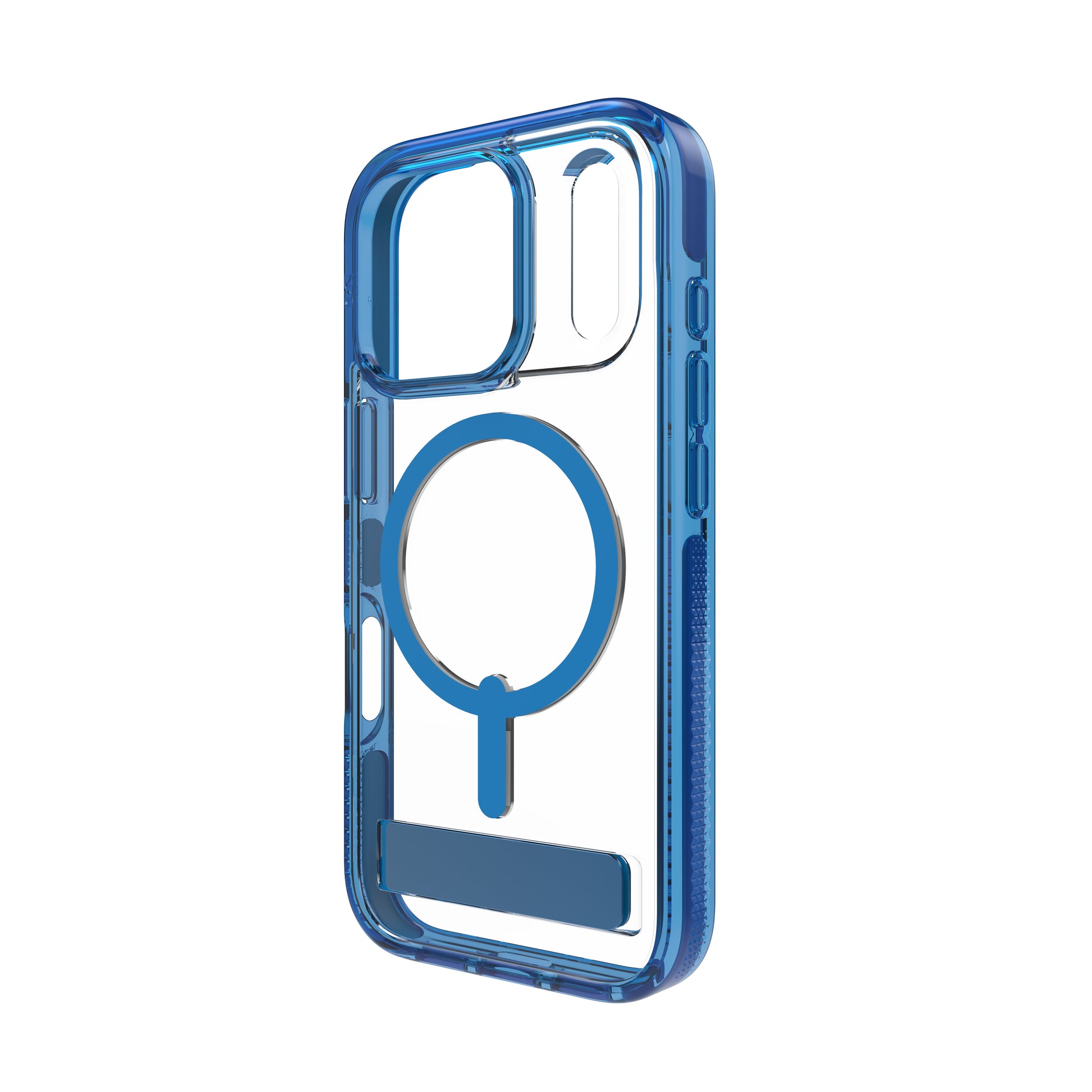 ZAGG Santa Cruz Snap Backcover – für Apple iPhone 17 Pro – Graphen, Blau/Transparent, bis 4 m sturzsicher