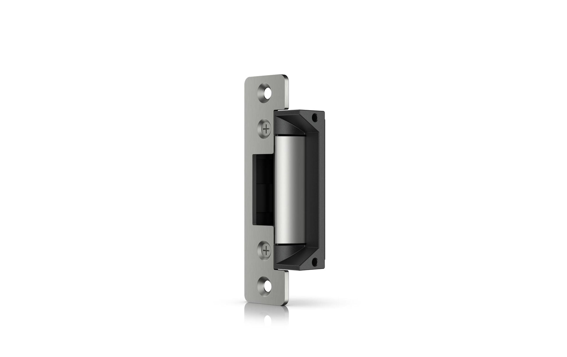 Ubiquiti Elektrischer Türöffner UACC-Lock-Strike-Secure-15mm – 40 × 35 × 124 mm, silber