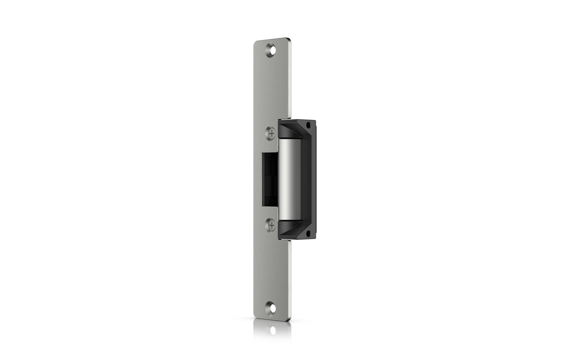 Ubiquiti Elektrischer Türöffner UACC-Lock-Strike-Secure-15mm – 40 × 35 × 124 mm, silber