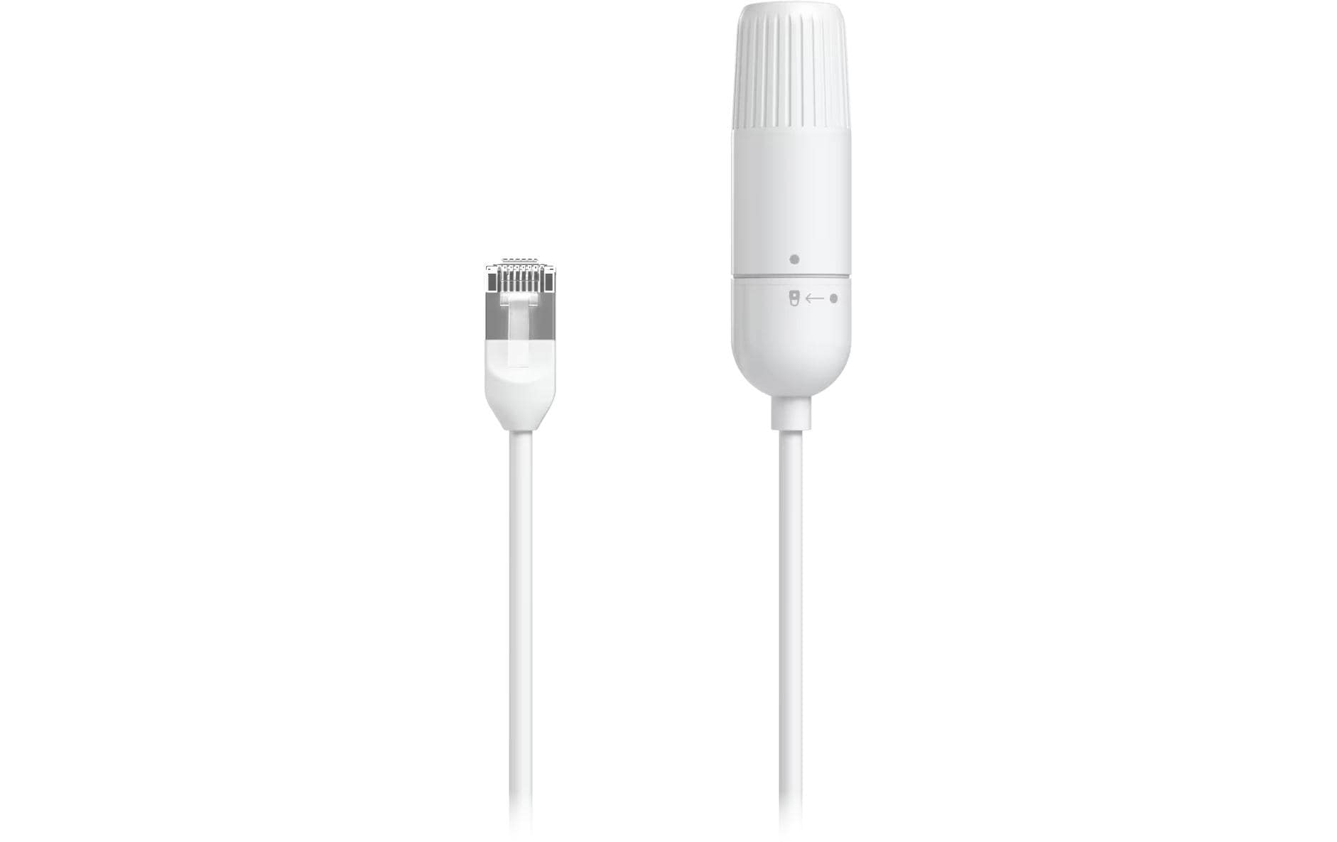 Ubiquiti Patchkabel – Cat6a F/UTP (FTP), 0,185 m, Weiss, RJ-45, 2er-Pack