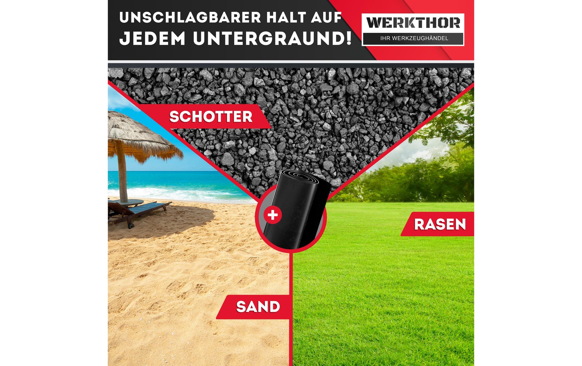 Werkthor Auffahrkeile – Breite 154 mm, Tragkraft bis 13,5 t, inkl. Transporttasche