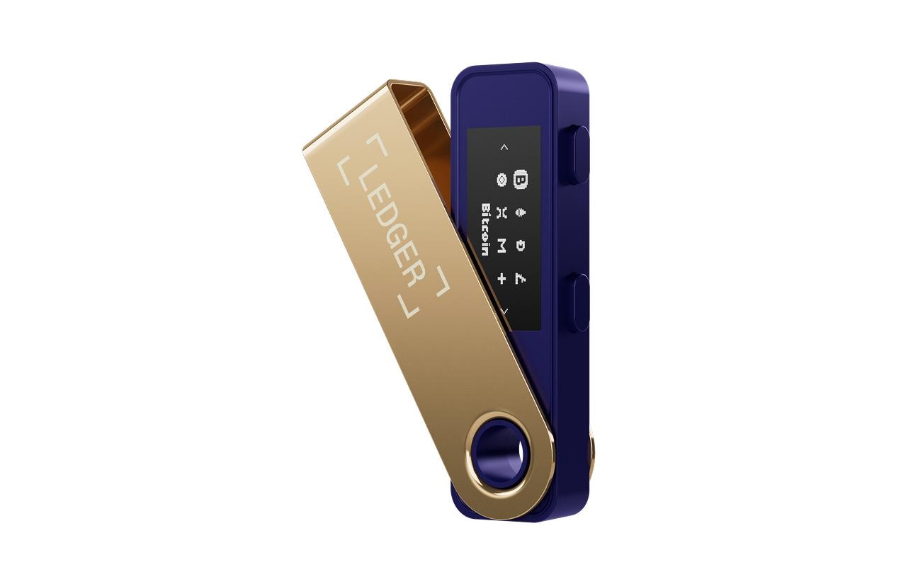 Ledger Nano S Plus Speichergerät – USB‑C, Backup-Funktion, für Android