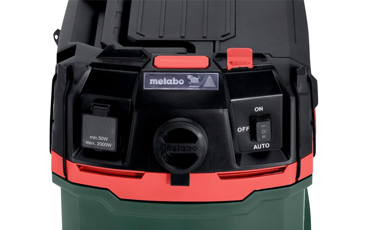Metabo Absauganlage ASA 30 H PC – 1200 W, 30 l, Netzbetrieb, Schlauch 3,2 m