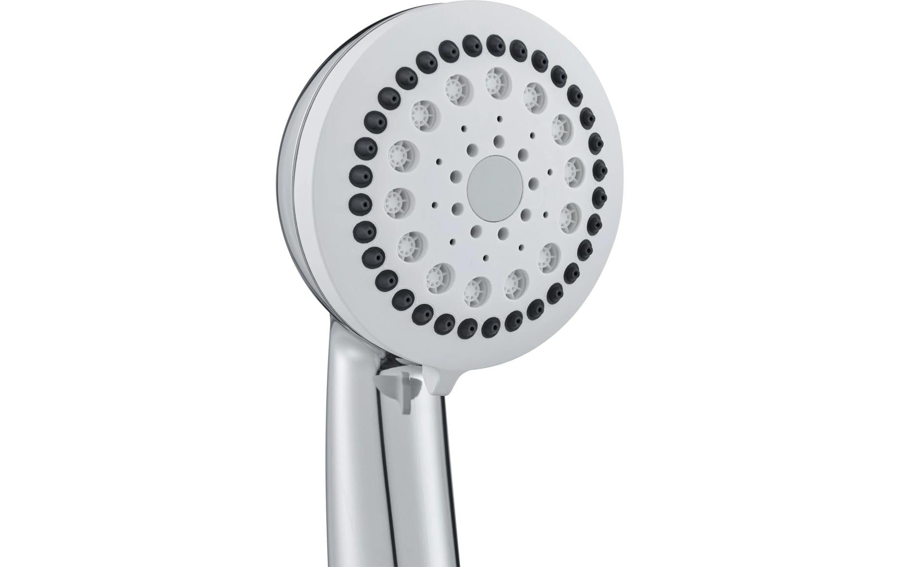Diaqua Handbrause Baronessa – 24×8,8 cm, ABS/Silikon, Anschluss G1/2, verchromt