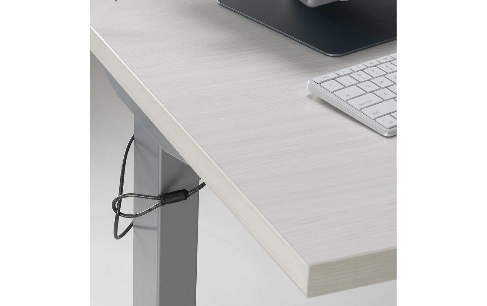 Hyper Shield Notebook-Schloss für MacBook Pro – Stahl (verzinkt), mit Schlüsselschloss – Silber
