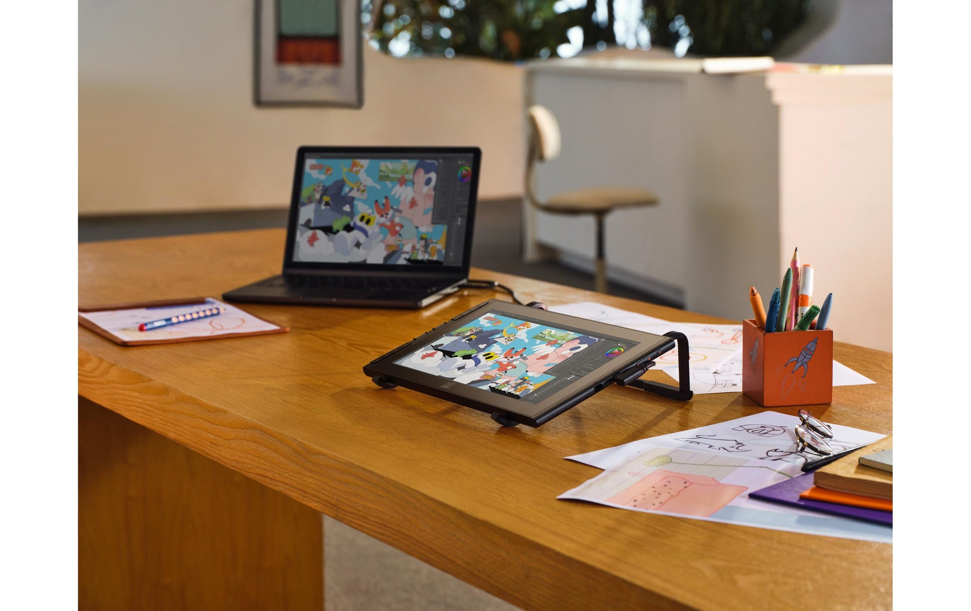XPPen XP-PEN – Stiftdisplay Artist 12 V3, schwarz, für ChromeOS