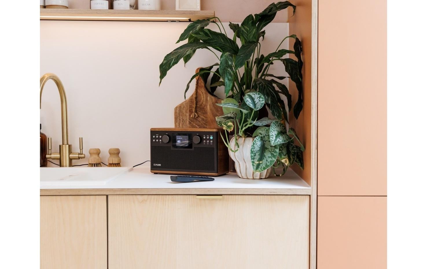 Pure Classic H6 – DAB-/Internetradio – Tischradio – DAB+, Bluetooth – Schwarz