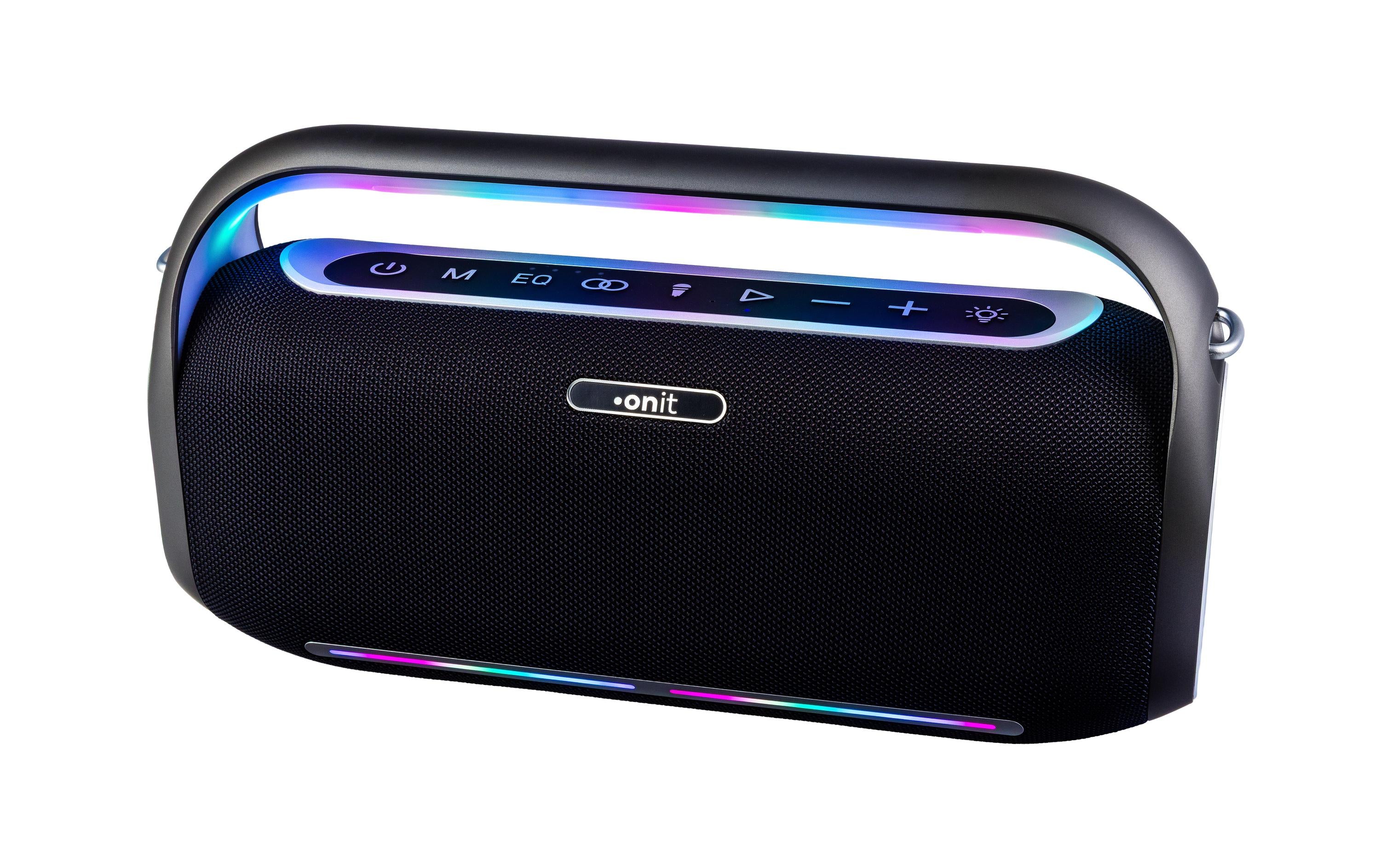 Onit Party-Lautsprecher – 150 W, RGB, 15 h