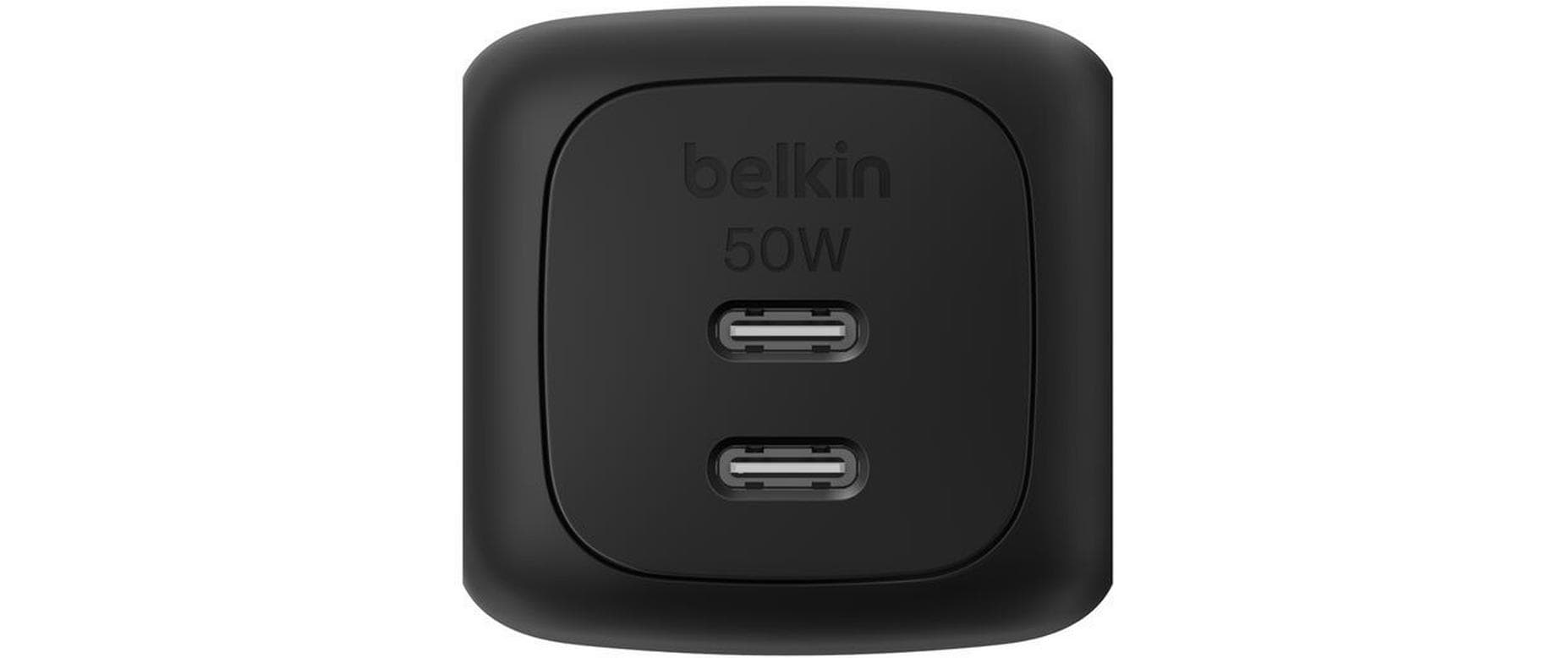 Belkin BOOSTCHARGE Ladegerät – 50 W, 2× USB-C, PD, PPS
